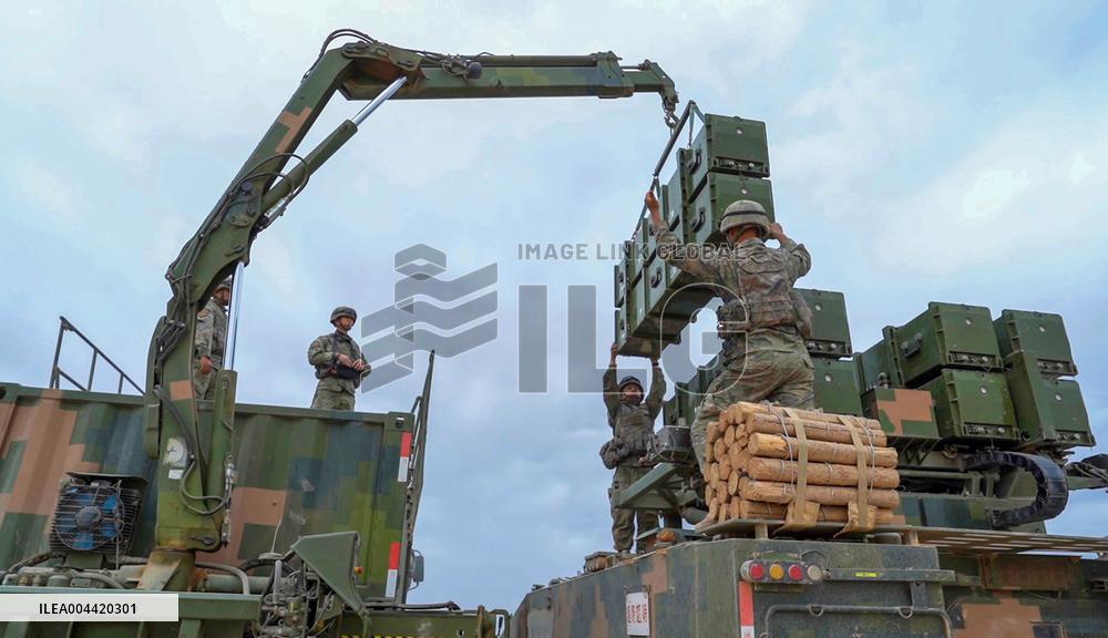 Live-fire Shooting Training in Jiuquan