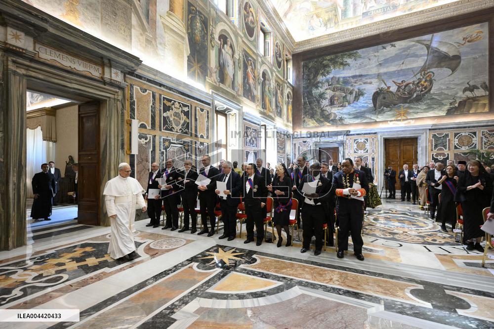 Pope Leo XIV Meets With Diplomatic Corps - Vatican