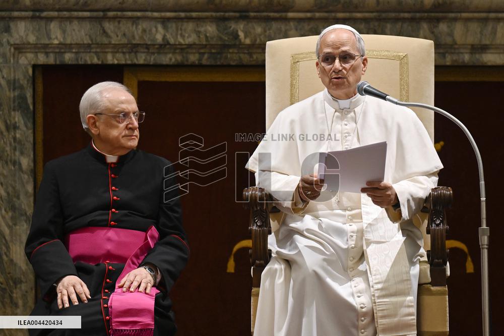 Pope Leo XIV Meets With Diplomatic Corps - Vatican