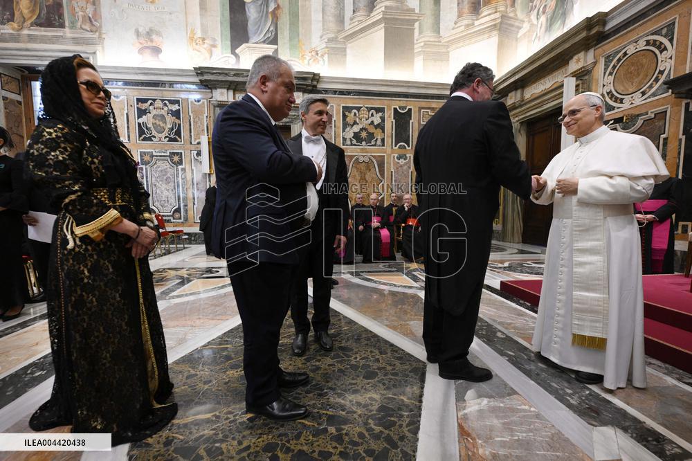 Pope Leo XIV Meets With Diplomatic Corps - Vatican