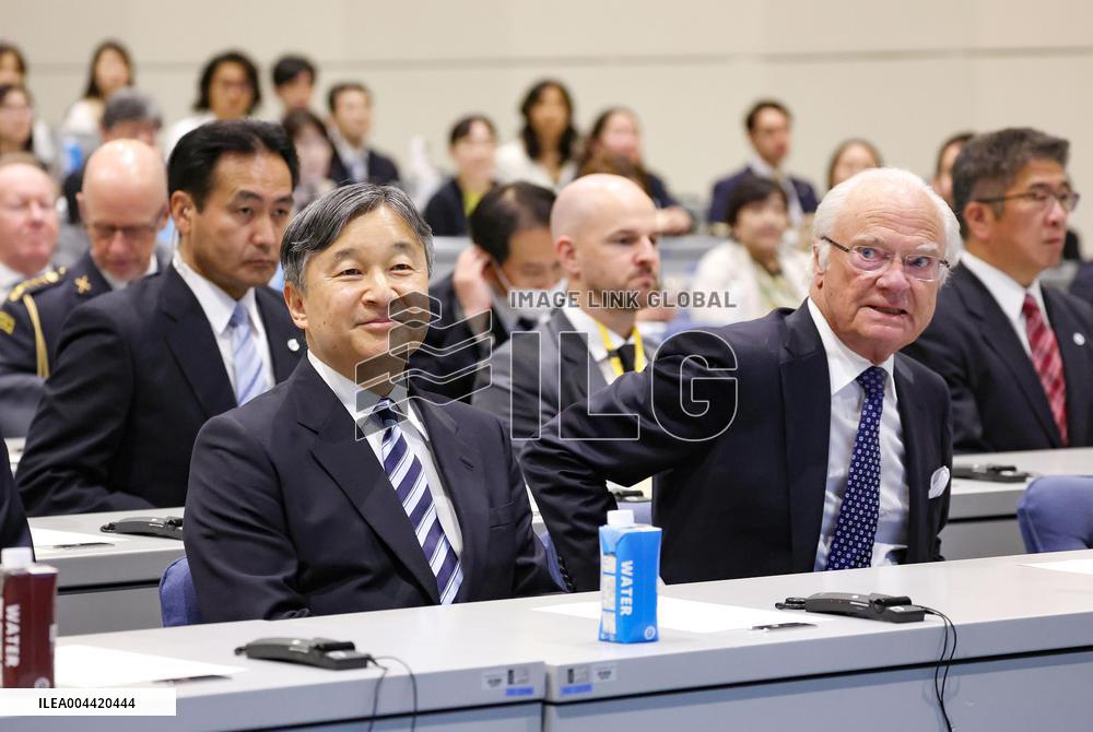 Japanese emperor and Swedish king