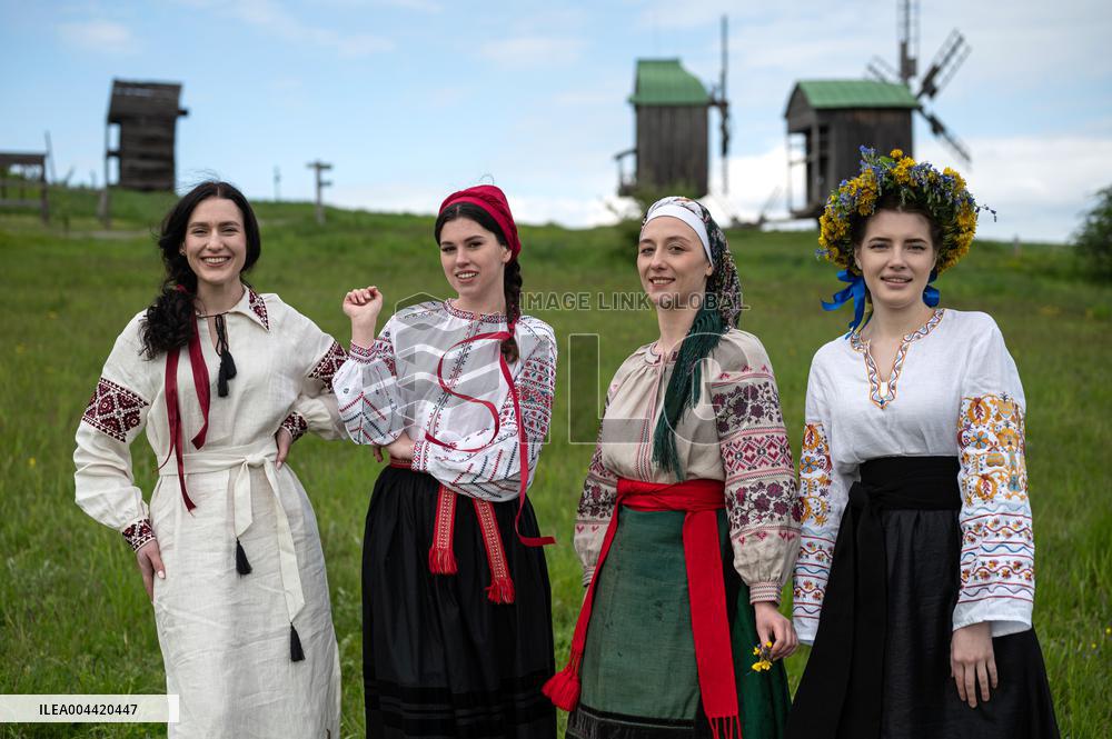 Embroidered shirts of temporarily occupied Ukrainian territories