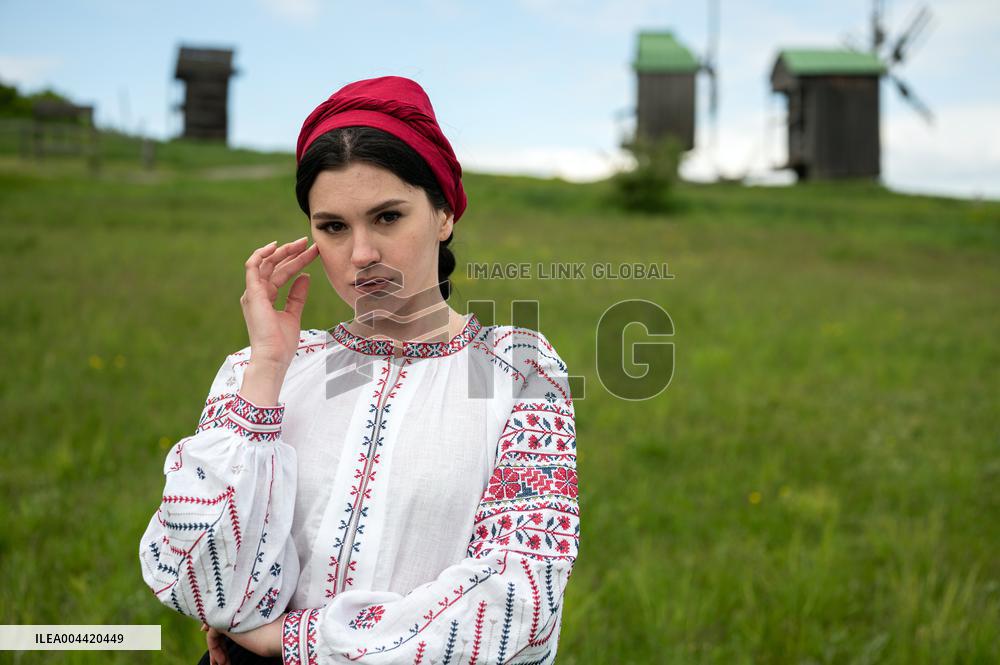 Embroidered shirts of temporarily occupied Ukrainian territories