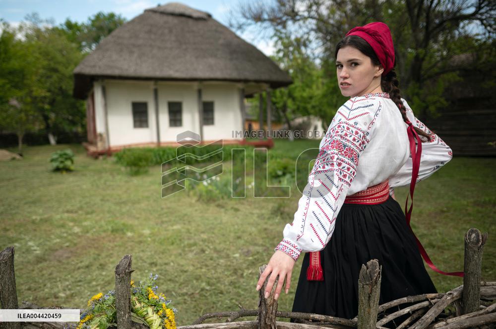 Embroidered shirts of temporarily occupied Ukrainian territories