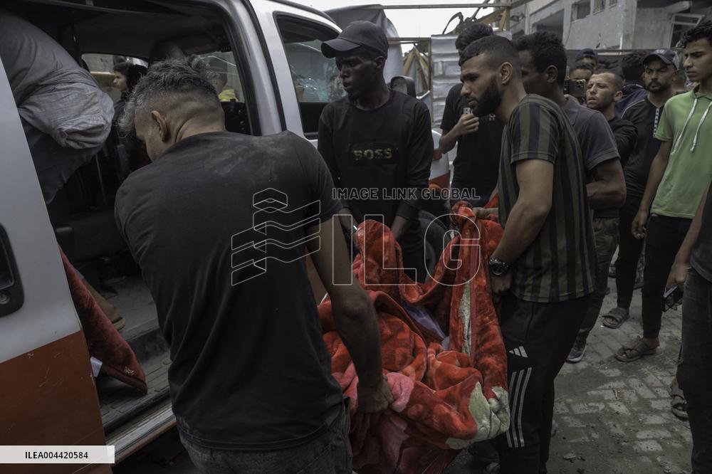 Israel Targets Al-Touba Mosque - Gaza