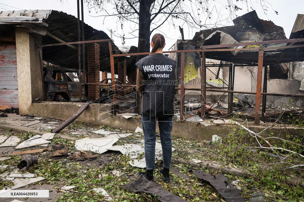 Consequences of Russian drone attack in Odesa region