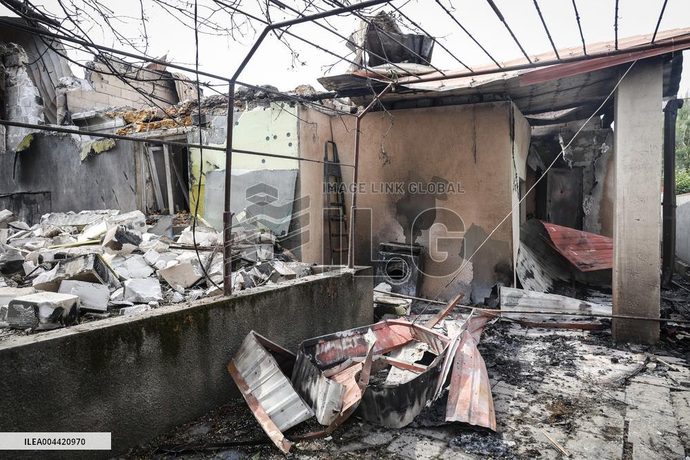 Consequences of Russian drone attack in Odesa region