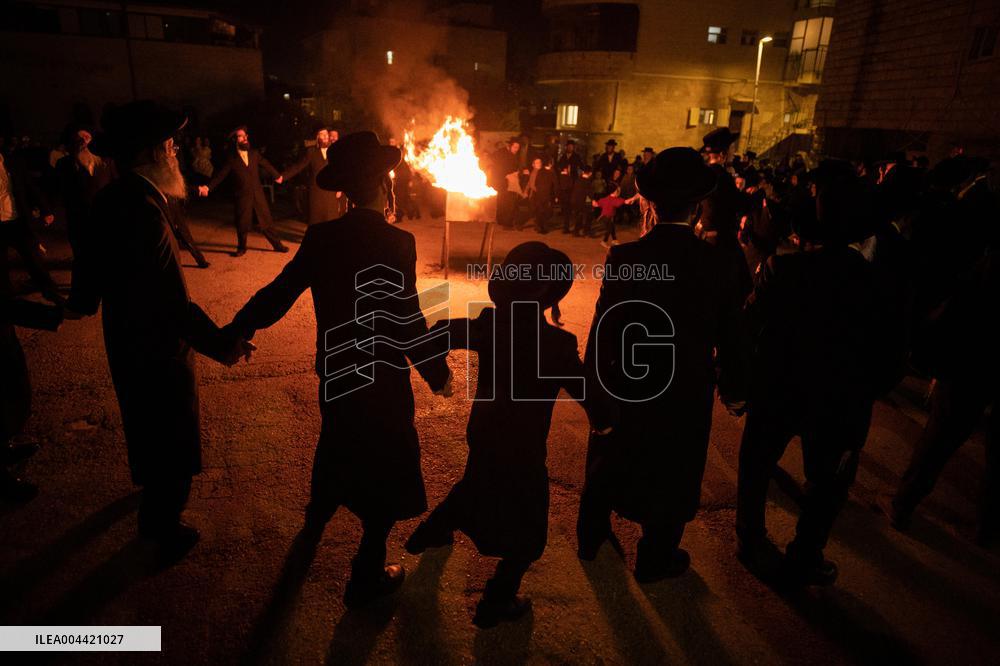Lag Baomer Celebration in Jerusalem