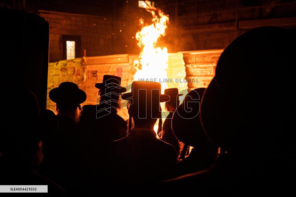 Lag Baomer Celebration in Jerusalem