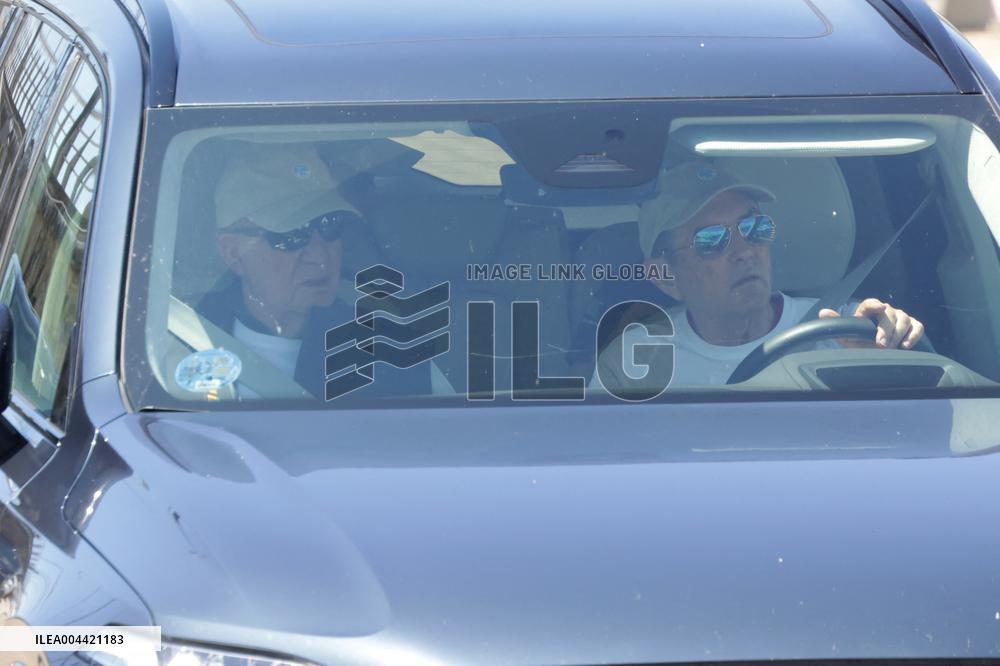 King Juan Carlos Reappears After Missing Meeting - Sanxenxo