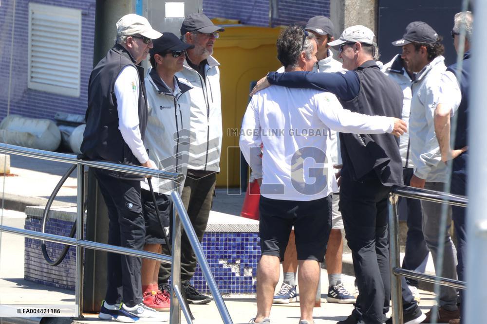 King Juan Carlos Reappears After Missing Meeting - Sanxenxo