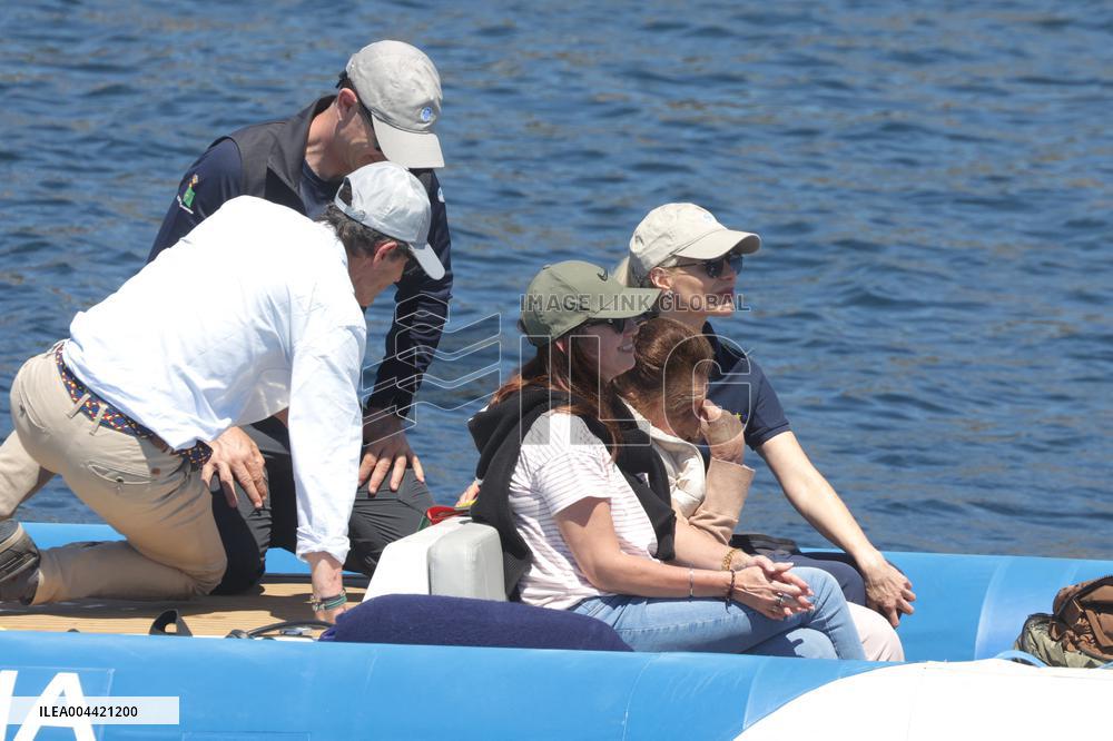 King Juan Carlos Reappears After Missing Meeting - Sanxenxo
