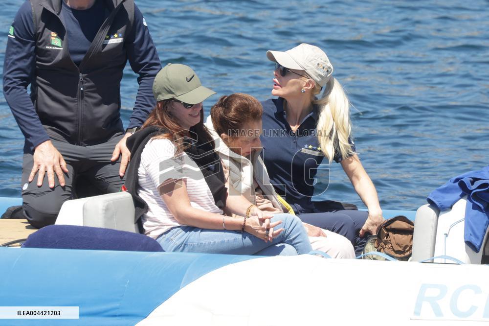 King Juan Carlos Reappears After Missing Meeting - Sanxenxo