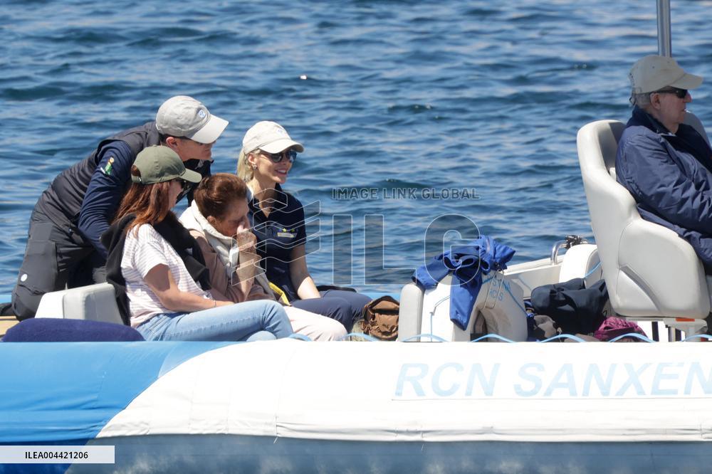 King Juan Carlos Reappears After Missing Meeting - Sanxenxo