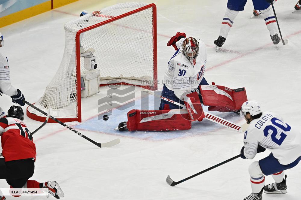 ICE HOCKEY WC AUSTRIA-FRANCE