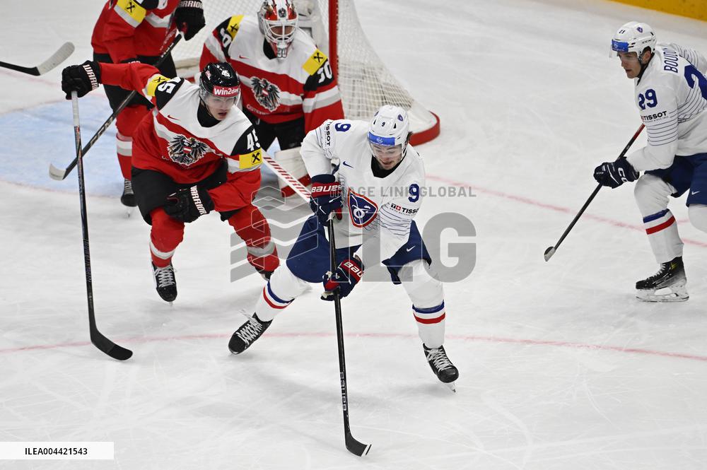 ICE HOCKEY WC AUSTRIA-FRANCE