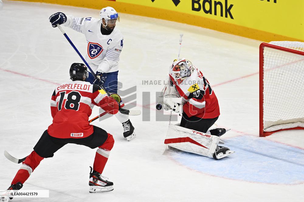 ICE HOCKEY WC AUSTRIA-FRANCE