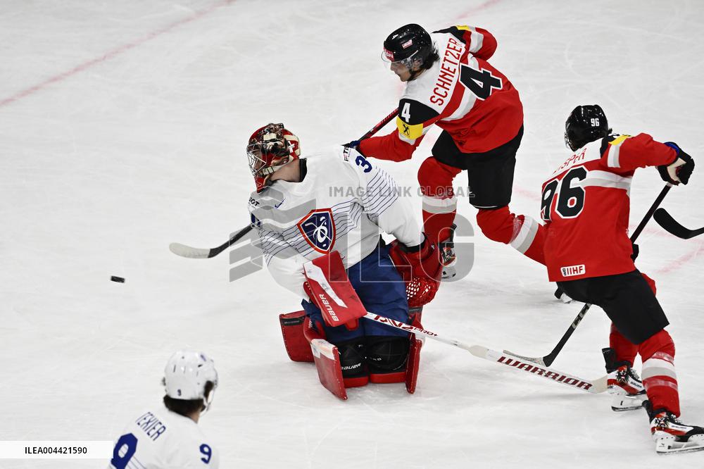 ICE HOCKEY WC AUSTRIA-FRANCE