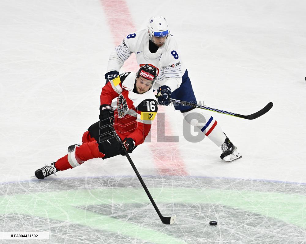 ICE HOCKEY WC AUSTRIA-FRANCE