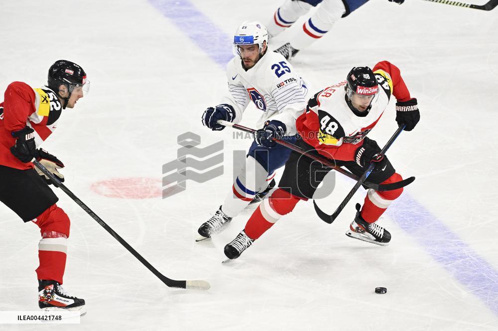 ICE HOCKEY WC AUSTRIA-FRANCE