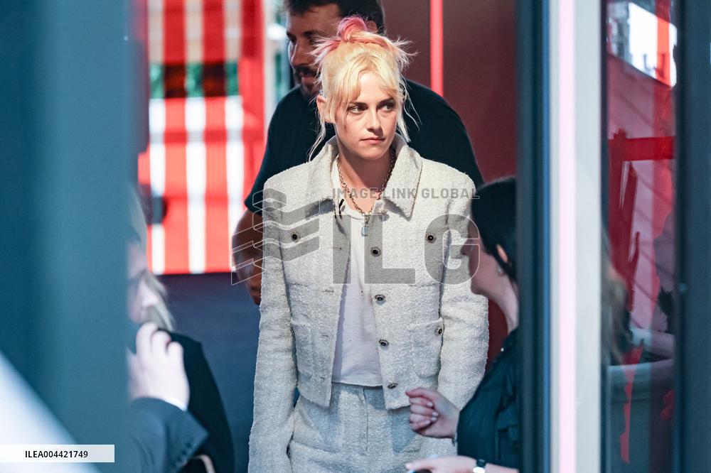 Cannes - Kristen Stewart at Campari Beach