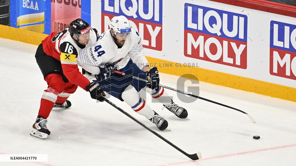 ICE HOCKEY WC AUSTRIA-FRANCE
