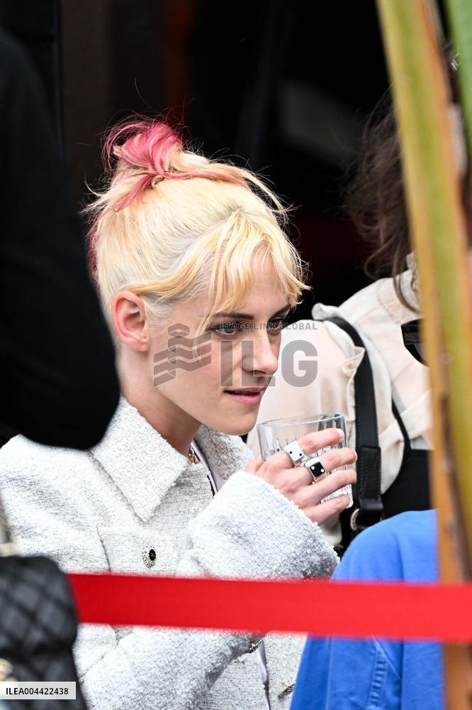 Cannes - Kristen Stewart at Campari Beach