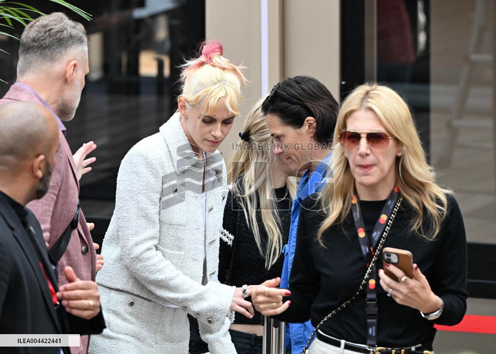 Cannes - Kristen Stewart at Campari Beach