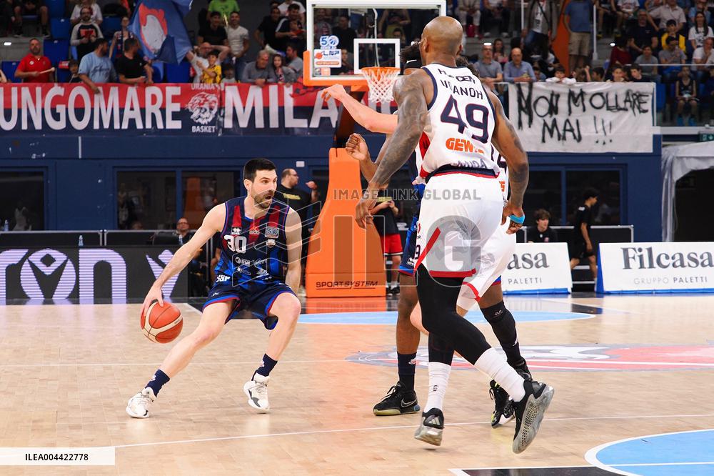 BASKET - Serie A2 - Quarter Finals - G3 - Urania Milano vs Real Sebastiani