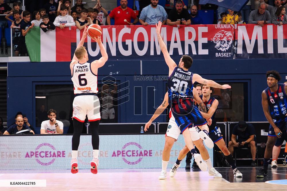 BASKET - Serie A2 - Quarter Finals - G3 - Urania Milano vs Real Sebastiani