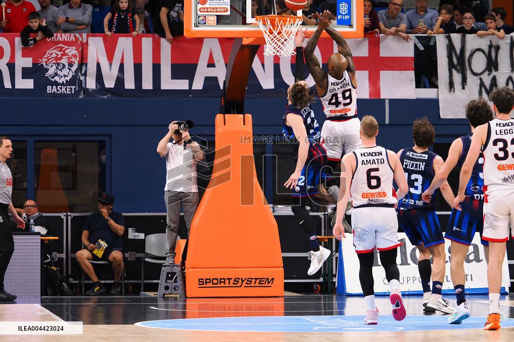 BASKET - Serie A2 - Quarter Finals - G3 - Urania Milano vs Real Sebastiani