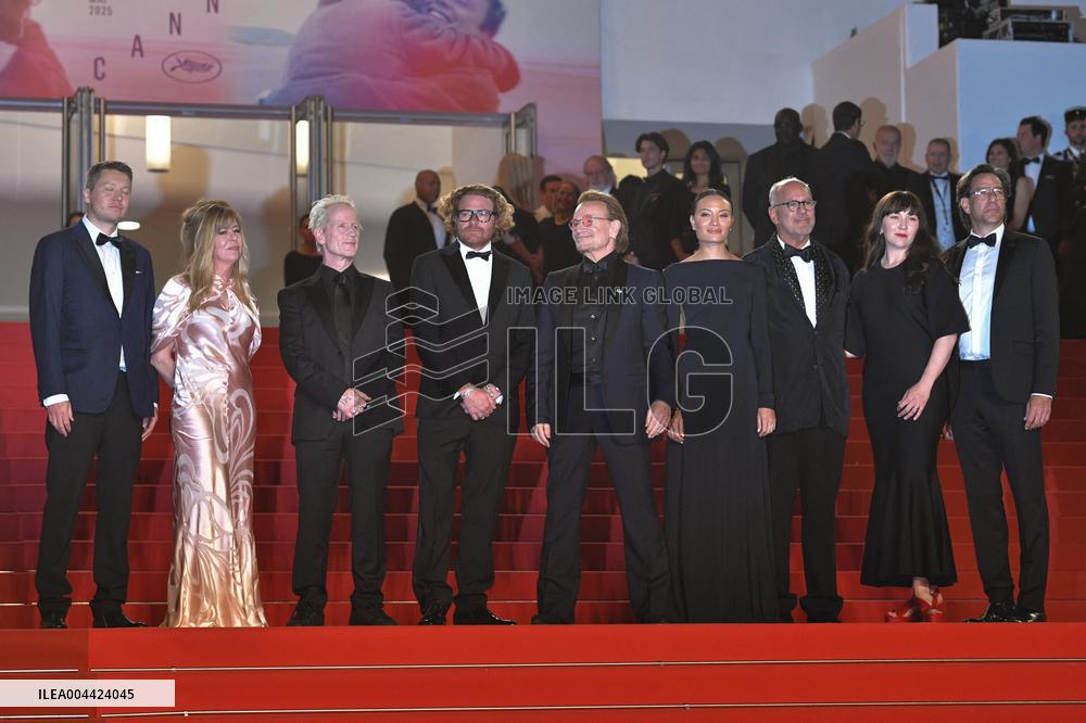 Cannes Bono Stories of Surrender Premiere AM