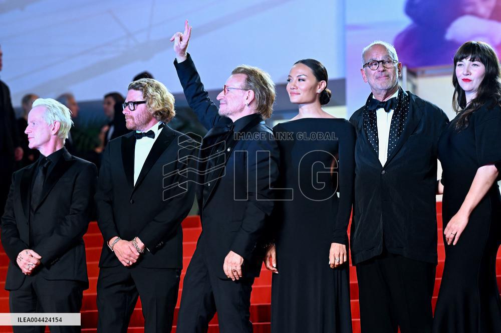 Cannes - Bono Stories Of Surrender Screening