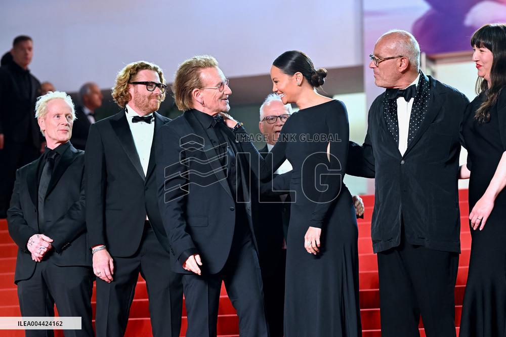 Cannes - Bono Stories Of Surrender Screening
