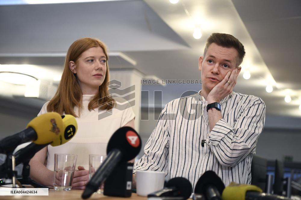 PRESS MEETING JOAKIM MEDIN ETC