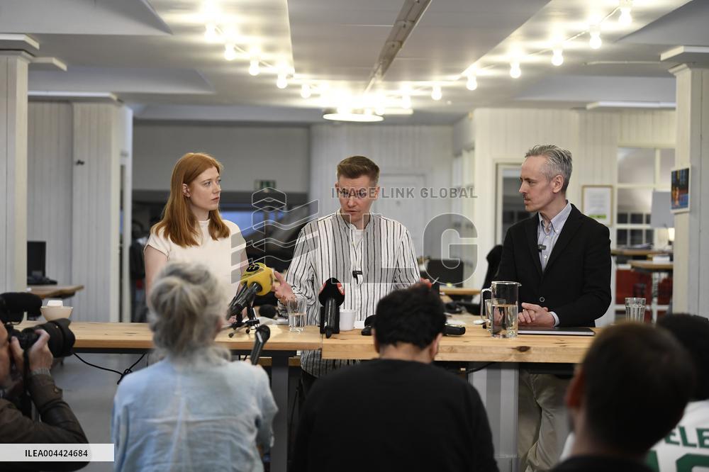 PRESS MEETING JOAKIM MEDIN ETC