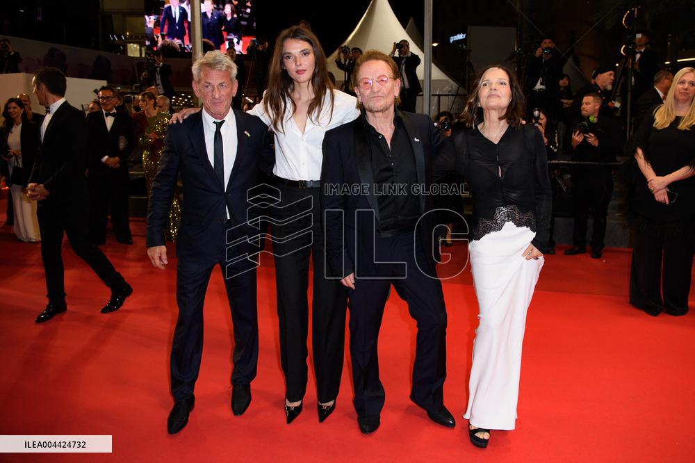 Cannes Bono Stories of Surrender Red Carpet  NG