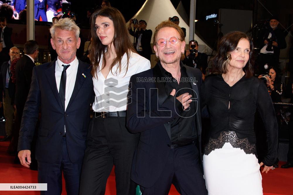 Cannes Bono Stories of Surrender Red Carpet  NG