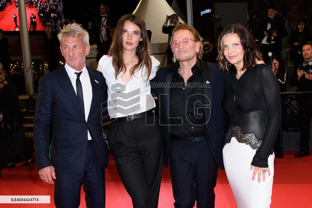 Cannes Bono Stories of Surrender Red Carpet  NG