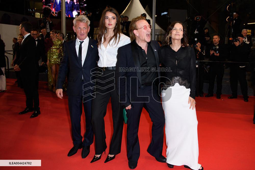 Cannes Bono Stories of Surrender Red Carpet  NG