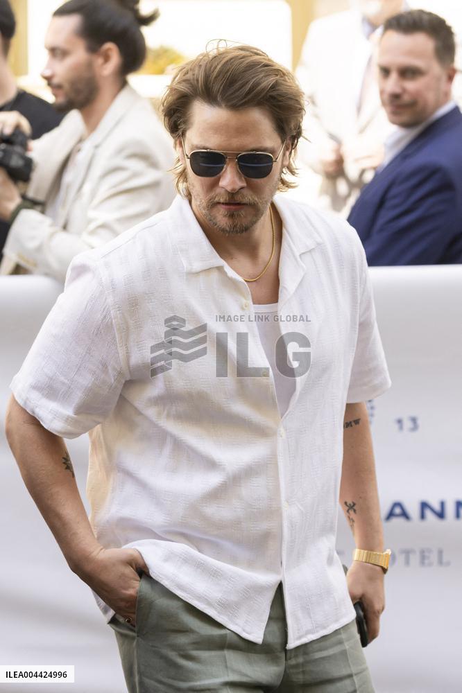 Cannes Cast of movie - Eddington - leaves hotel at the 78th annual Cannes Film Festival MP