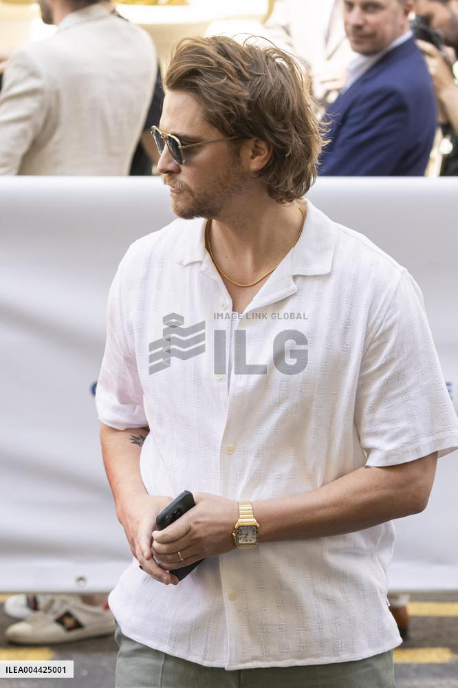 Cannes Cast of movie - Eddington - leaves hotel at the 78th annual Cannes Film Festival MP