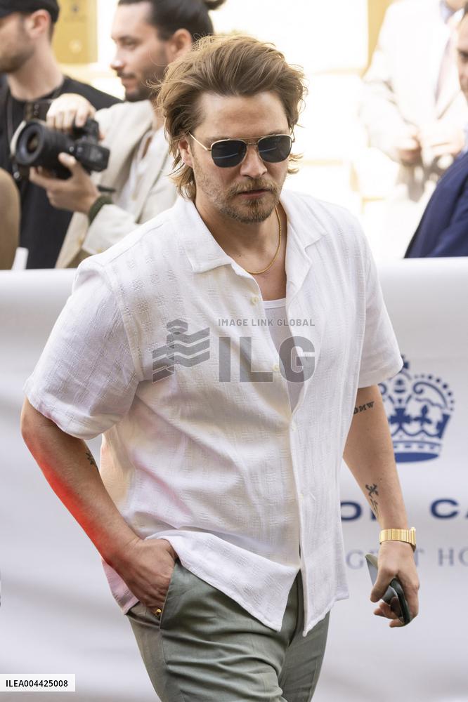 Cannes Cast of movie - Eddington - leaves hotel at the 78th annual Cannes Film Festival MP