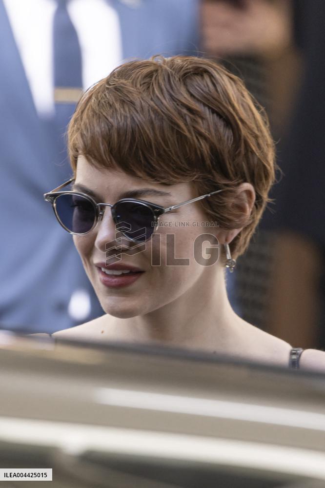 Cannes Cast of movie - Eddington - leaves hotel at the 78th annual Cannes Film Festival MP