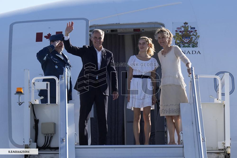 PM Mark Carney Visits Italy - Rome