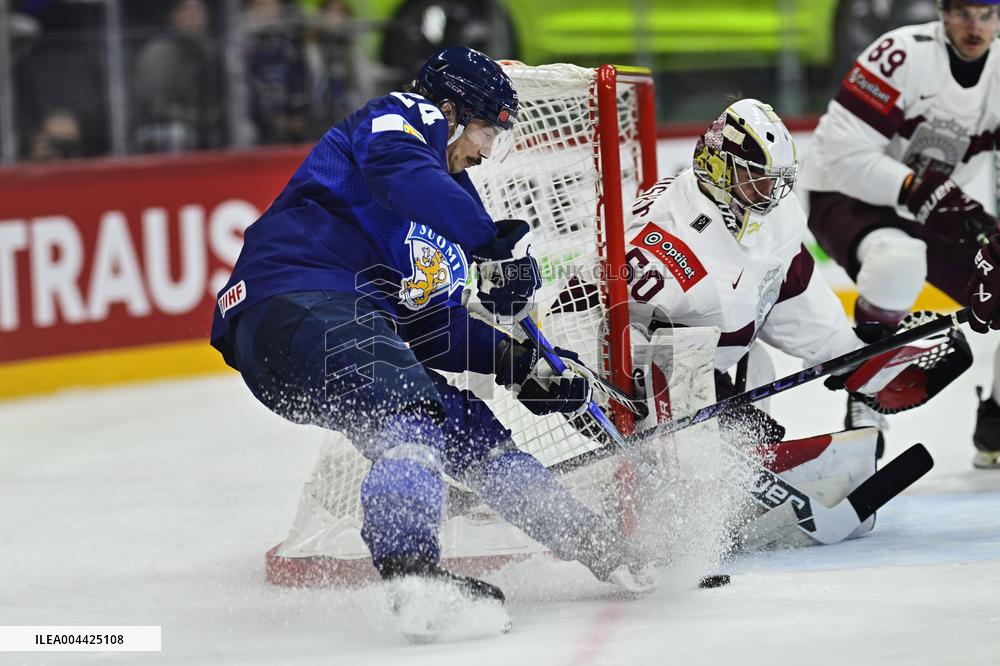 ICE HOCKEY WC FINLAND-LATVIA