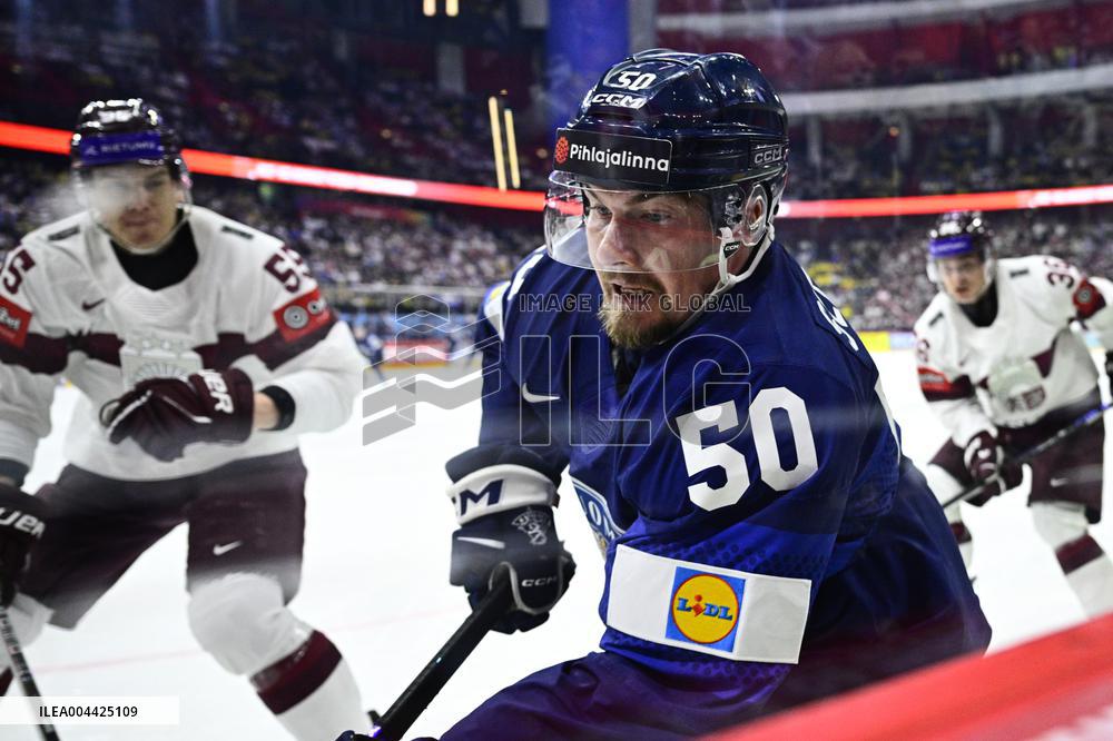 ICE HOCKEY WC FINLAND-LATVIA