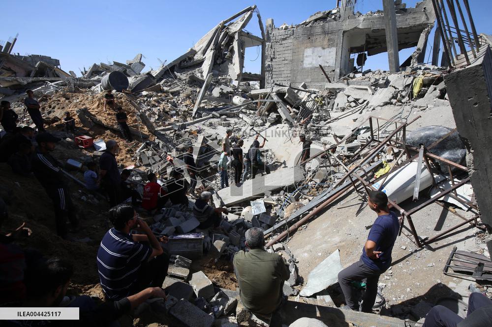 Jabalia Refugee Camp Airstrike - Gaza