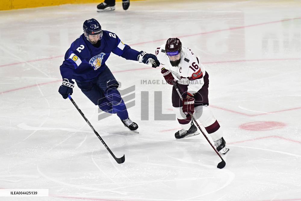 ICE HOCKEY WC FINLAND-LATVIA