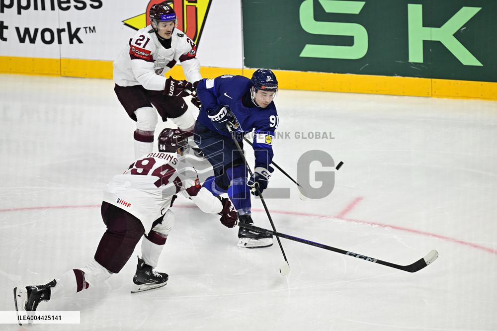ICE HOCKEY WC FINLAND-LATVIA
